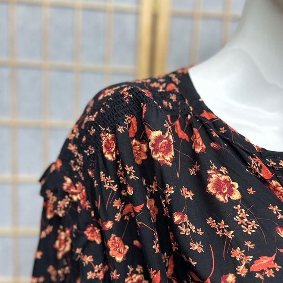 ⭐️Free People Flower Fields Mini Dress in Dark Combo [G13] - Picture 5 of 11